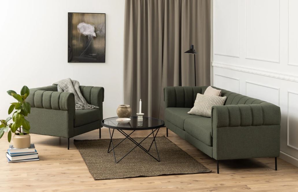 okrągły stolik katon 80 czarny